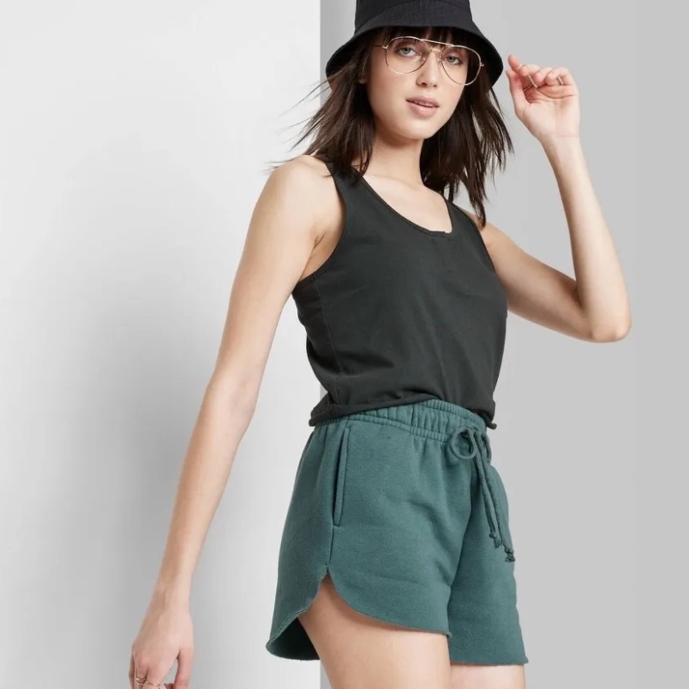 Sweatpants High Waisted Shorts Size Small